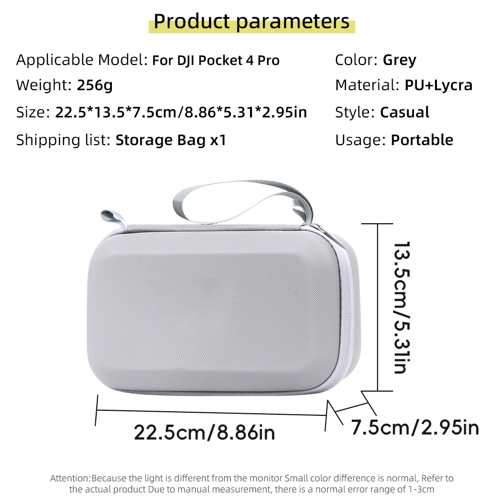 Estuche de transporte de PU pa - Drone Camera Case reseña y precio