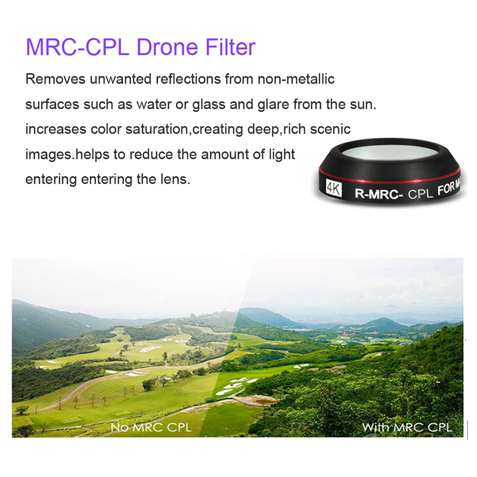 Filtro de Dron para Mavic Pro  - Drone Camera Professional reseña y precio
