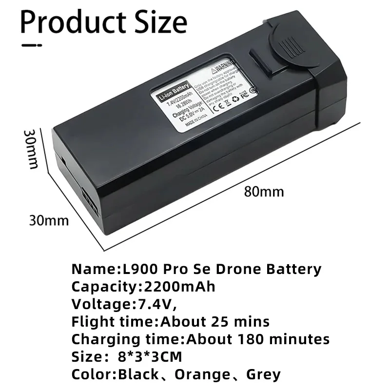 Batería Para Dron L900 PRO SE  - Drone Camera Professional reseña y precio