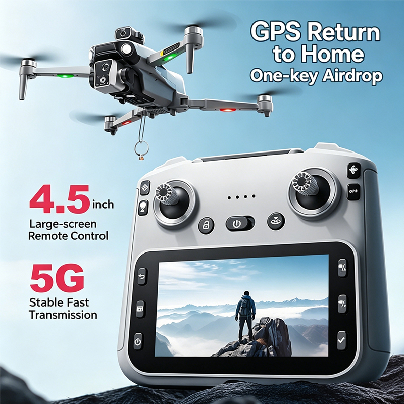 Dron GPS K19 MAX con Cámara Pr - Drone Camera Professional reseña y precio