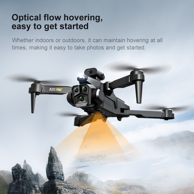 K10 Max RC Drone HD 4K avión 3 - Drone Camera 4K reseña y precio