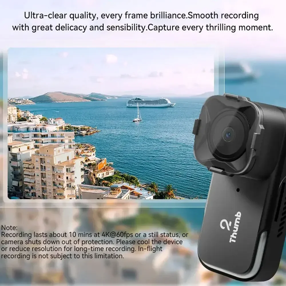 RunCam Thumb 2 4K 2.7K Nueva V - Drone Camera Hd reseña y precio