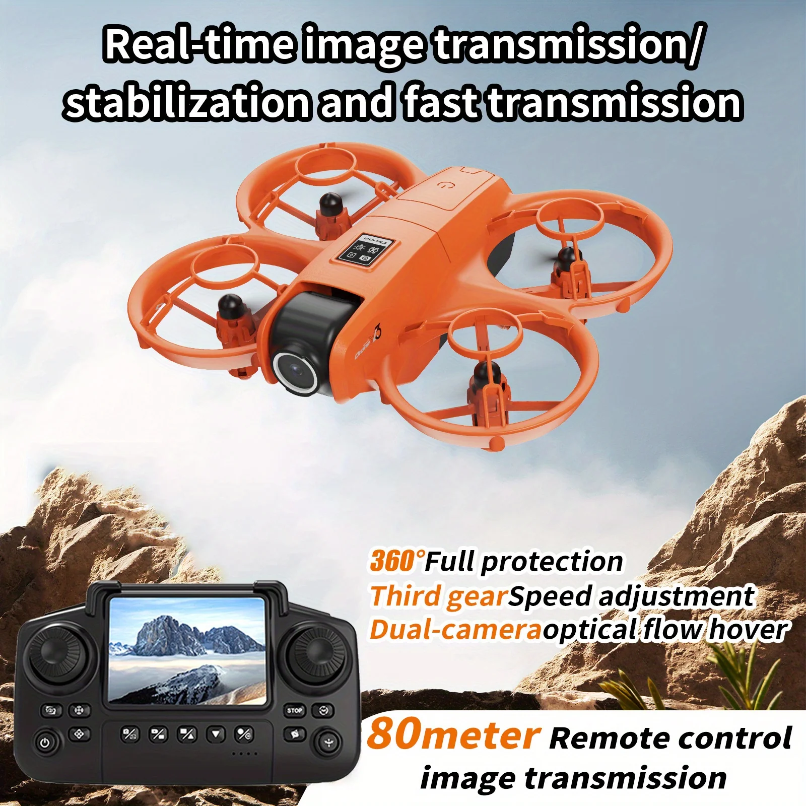 Dron de Viaje Plegable YL3, Cá - Drone Camera 4K reseña y precio