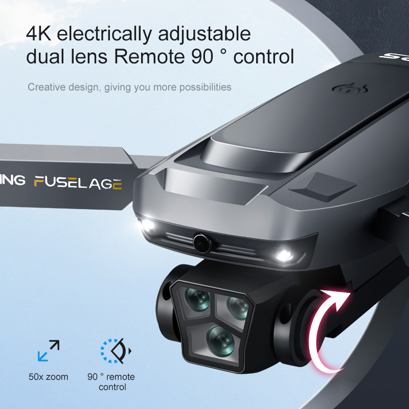 Cámara HD 4K para drones sin e - Drone Camera 4K reseña y precio